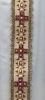 Picture of Chasuble | V-neck | Orphrey, velvet applications, strass | Gold embroidery | Polyester
