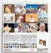 Picture of Pope Francis 2025 wall Calendar  cm 31x33 (12,2x13 in) 16 months