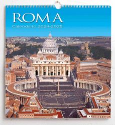 Immagine di Rome 2025 wall Calendar cm 31x33 (12,2x13 in) Deluxe paper