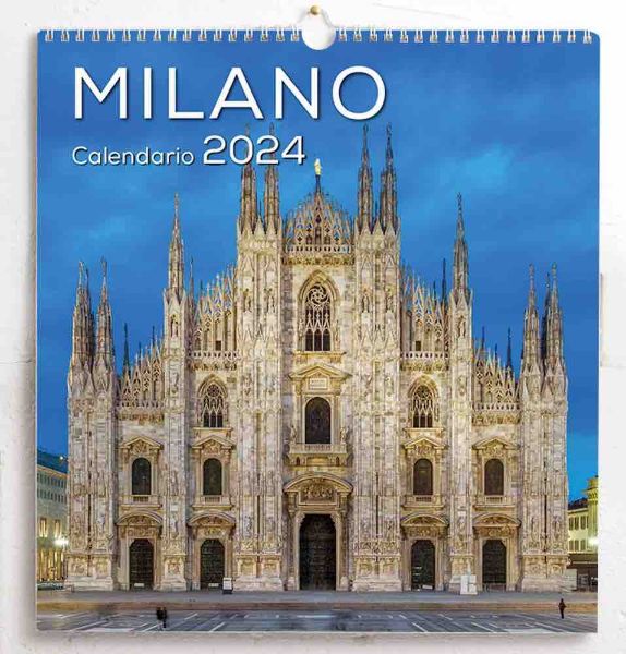 Imagen de Calendario da muro 2024 Milano cm 31x33