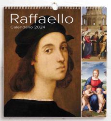 Imagen de Rafael (Raffaello Sanzio) Calendario de pared 2024 cm 31x33 (12,2x13 in)