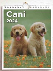Picture of Dogs 2025 wall and desk calendar cm 16,5x21 (6,5x8,3 in)