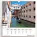 Imagen de Venice Venezia 2024 wall Calendar cm 31x33 (12,2x13 in)