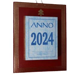 Imagen de Daily wall / desk block calendar 2024 tear off pages Tipografia Vaticana Vatican Typography