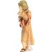 Immagine di Pastore con Pecora e Cappello cm 18 (7,1 inch) Presepe Matteo stile orientale colori ad olio in legno Val Gardena