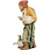 Immagine di Pastore con anatre Presepe Matteo 12 cm palestinese legno colori a olio