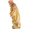 Immagine di Re Magio Bianco in piedi Presepe Matteo 18 cm palestinese legno colori a olio