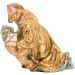 Picture of Melchior Wise King Kneeling cm 18 (7,1 inch) Matteo Nativity Scene Oriental style oil colours Val Gardena wood