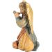 Picture of Angel with Flute cm 10 (3,9 inch) Matteo Nativity Scene Oriental style oil colours Val Gardena wood