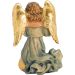 Picture of Angel with Flute cm 8 (3,1 inch) Matteo Nativity Scene Oriental style oil colours Val Gardena wood