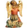 Immagine di Angelo con Tromba Presepe Matteo 28 cm palestinese legno colori a olio