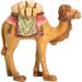 Picture of Camel cm 8 (3,1 inch) Matteo Nativity Scene Oriental style oil colours Val Gardena wood