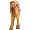 Immagine di Cammello Presepe Matteo 28 cm palestinese legno colori a olio