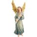 Picture of Angel Gloria cm 12 (4,7 inch) Matteo Nativity Scene Oriental style oil colours Val Gardena wood