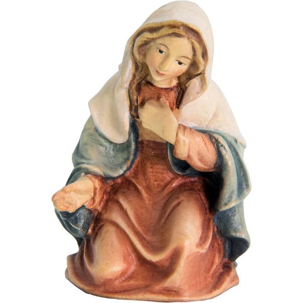 Picture of Mary cm 10 (3,9 inch) Matteo Nativity Scene Oriental style oil colours Val Gardena wood