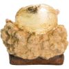 Immagine di Bambinello Gesù con culla separata Presepe Matteo 8 cm palestinese legno