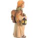 Picture of Shepherd with Wheat and Lantern cm 10 (3,9 inch) Matteo Nativity Scene Oriental style oil colours Val Gardena wood