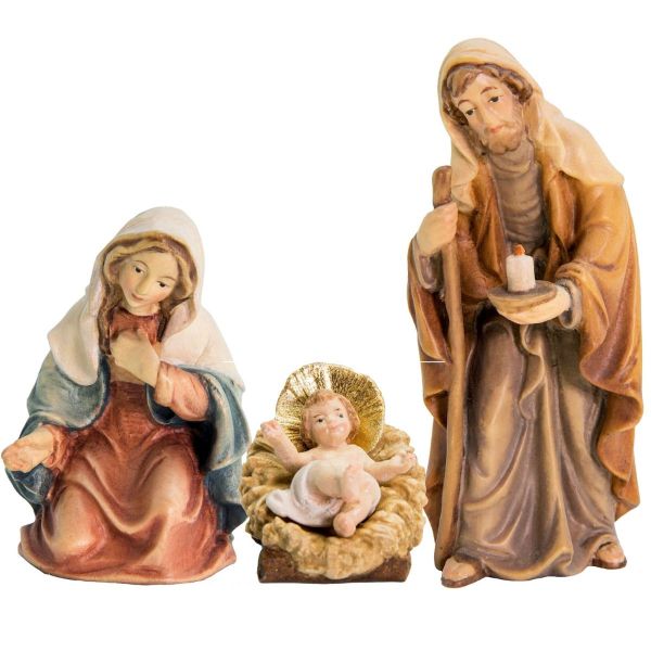Immagine di Sacra Famiglia Presepe Matteo 28 cm palestinese legno