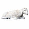 Picture of Sleeping Sheep Landi Nativity 160 cm (63 inch) life size outdoor fiberglass crystal eyes