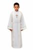 Picture of CUSTOM-MADE Boys First Communion Alb with folds, golden trim