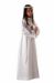Picture of MADE TO MEASURE - First Communion Alb unisex turned Collar pure Polyester Liturgical Tunic