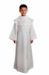 Picture of MADE TO MEASURE - First Communion Alb unisex Tau embroidered cloak Hood pure Polyester Tunic