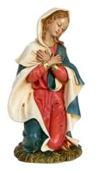 Picture of Mary / Madonna cm 53 (21 inch) hand painted Euromarchi Nativity for outdoor