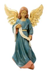Picture of Glory Angel cm 65 (25,6 inch) resin hand painted Euromarchi Nativity for outdoor