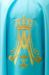 Picture of Vatican fabric Marian Chasuble gold embroidery - Light blue 