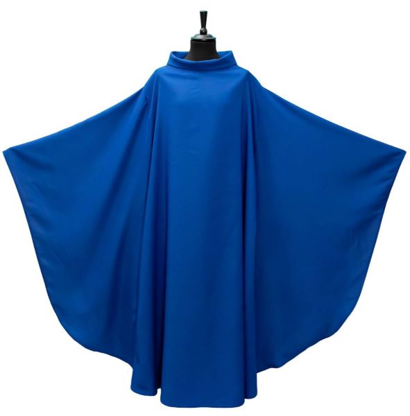Picture of MADE TO MEASURE Wide Anglican Chasuble/Alb in Polyester - Blue