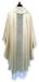 Picture of Lamé fabric Chasuble with 12 cm (4,7 inch) galloon - Gold