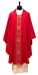 Picture of Vatican fabric Chasuble fine galloon on front - Ivory, Violet, Red, Green, White, Pink