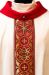 Picture of Pure silk Chasuble with galloon - Ivory, Violet, Red, Green, Light Blue, Pink