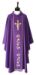 Picture of Franciscan Chasuble St. Francis Cross and Symbols - Ivory, Violet, Red, Green, White, Pink, Morello 