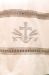 Immagine di SU MISURA Camice liturgico misto cotone con piegoni, cerniera spalla, ricamo e 2 giri gigliuccio - Avorio
