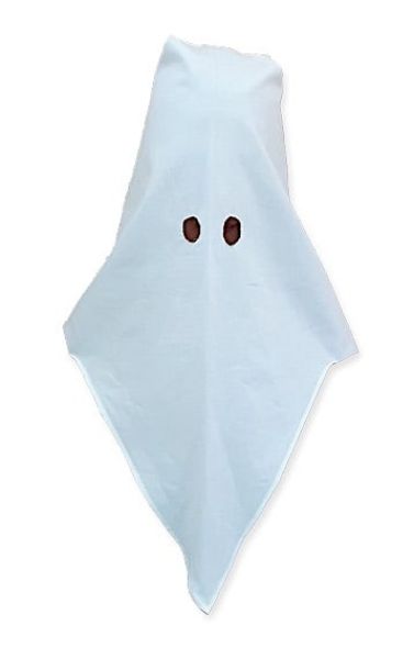 Imagen de Capucha para Cofradías raso de algodón blanco