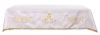 Picture of Marian Altar Table Cloth | Satin | Strass, stones | 60x98 inch | Ivory