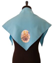 Picture of CUSTOMIZED Foulard with customizable image cm 70x110 (27,6x43,3 inch)