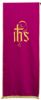 Picture of Embroidered Church Pulpit Cover 250x50 cm IHS