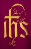 Picture of Embroidered Church Pulpit Cover 250x50 cm IHS