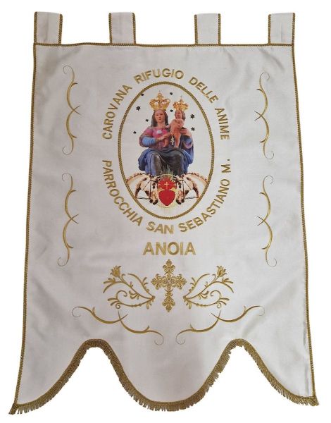 Immagine di Stendardi PERSONALIZZATI cm 80x120 testo e immagini a scelta