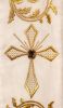 Picture of Solemn baroque Stole | Cotton silk | Embroidery, stones