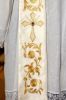 Picture of Solemn baroque Stole | Cotton silk | Embroidery, stones