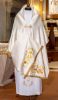 Picture of Solemn baroque Humeral Veil in cotton silk embroidered with stones