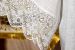 Immagine di Camice liturgico barocco puro lino con merletto macramè - Bianco