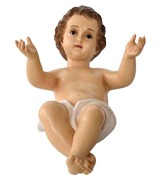 Immagine di Statua grande Gesù Bambino 46 cm Lando Landi da esterno