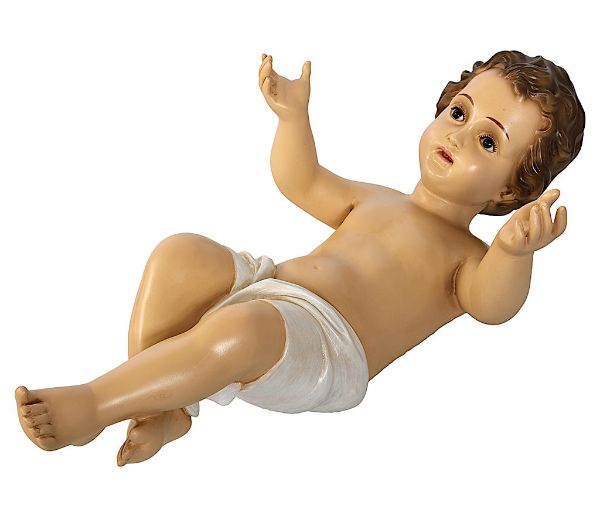 Immagine di Statua grande Gesù Bambino 58 cm Lando Landi da esterno
