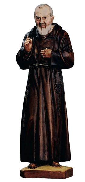 Immagine di Statua Padre Pio 22 cm resina da esterno