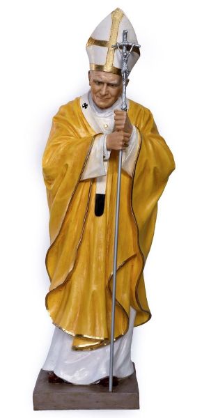 Picture of John Paul II large outdoor Statue 55,1 inch (140 cm) | fiberglass