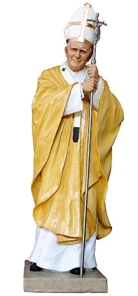 Picture of John Paul II large outdoor Statue 65 inch (165 cm) | fiberglass